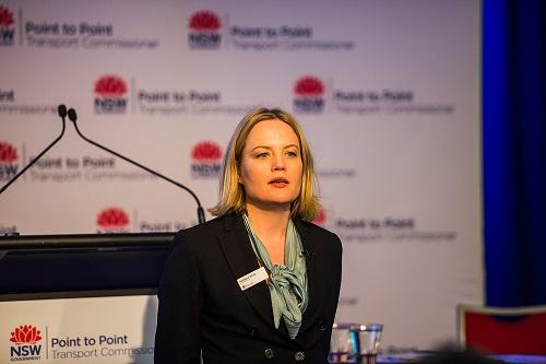 Barbara Wise addresses industry in Chatswood