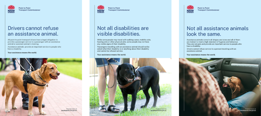 Animal Assistance Posters