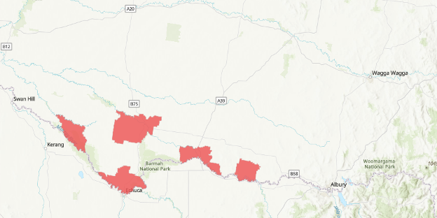 exempt area map