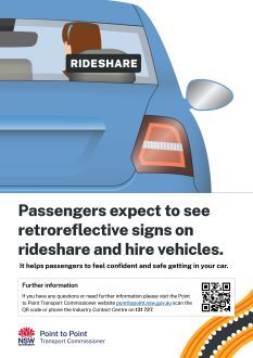 Retroreflective poster thumbnail