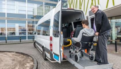 wheelchair ramp into vehicle